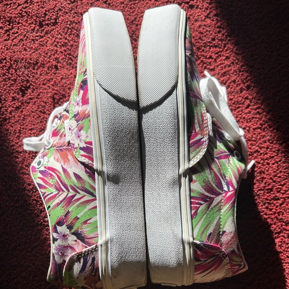 Lace up platform palm leaf vans - Picture 3 of 8